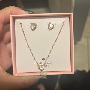 Kate Spade necklace and earrings set